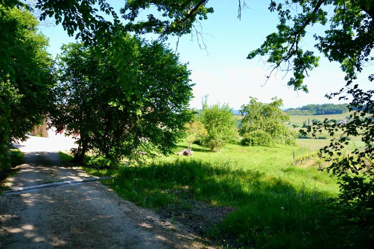 Les Chambres Du Vallon Pomport Esterno foto